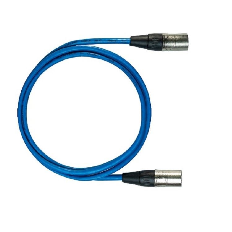 CAT-Daten-Ethernet-Kabel RJ45-Patch-Kabel mit EtherCON-Anschluss geschützt Blau