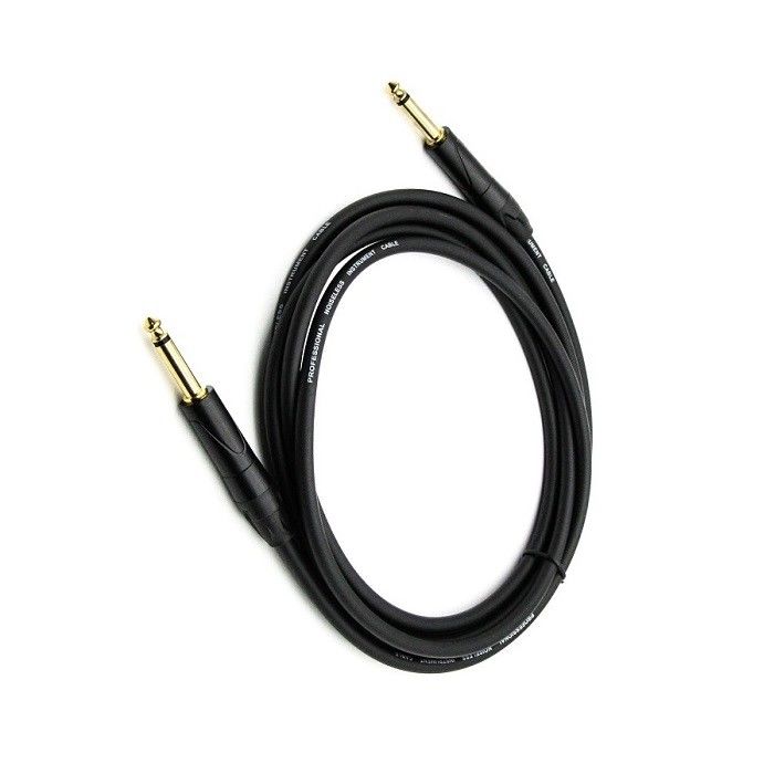 1 / 4 Zoll Gerade-zu-Gerechte Gitarrenkabel 10ft 20ft 30ft OFC Kupferleiter