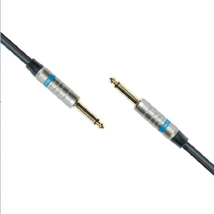 1/4 Zoll 6,35 mm Gitarrenpedal Kabel Tastatur Kabel Instrument Kabel für Bass