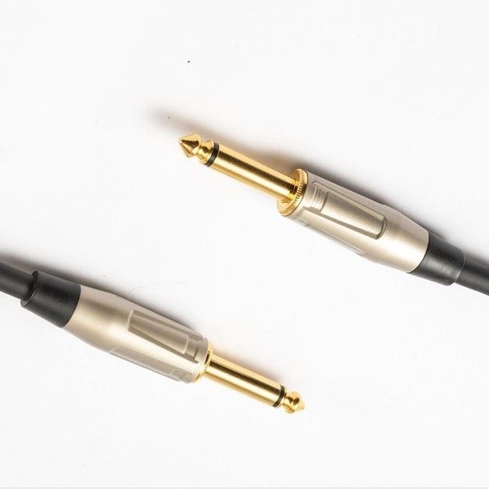 Verstärker-Gitarren-Audio-Kabel 10-30ft für Bass-Elektrogitarre 1/4 Zoll gerade