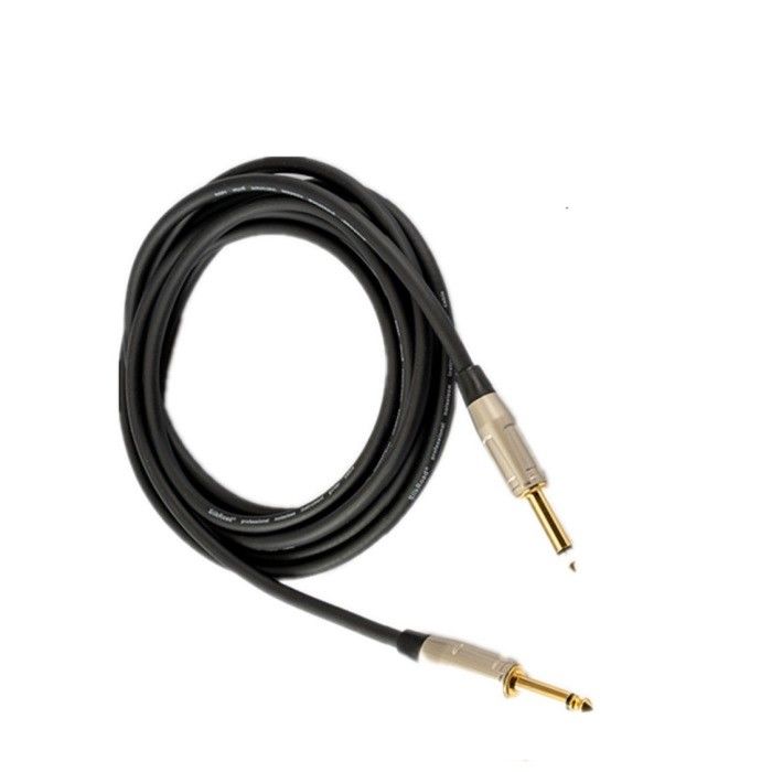 Verstärker-Gitarren-Audio-Kabel 10-30ft für Bass-Elektrogitarre 1/4 Zoll gerade