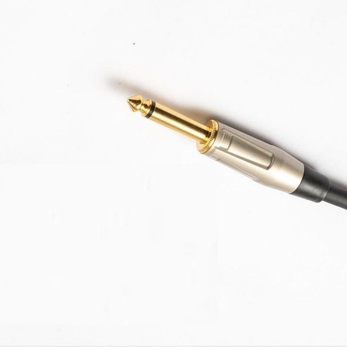 22 Awg Bass-Gitarrenkabel 1/4 Zoll gerade bis 1/4 Zoll winklig Bassverstärker Schnur für Verstärker