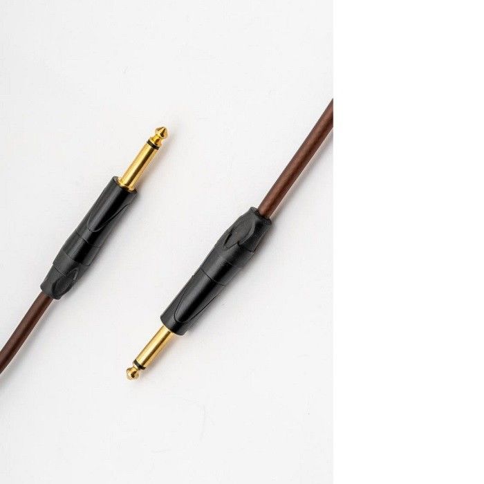 Lila Gitarren-Audio-Kabel Instrument Patch-Kabel gerade zu gerade 10ft Pro-Audio-Kabel