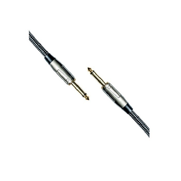 6.35mm Gitarrenkabel Instrument Patch Kabel Nylon geflochten gerade zu gerade Verstärkerkabel
