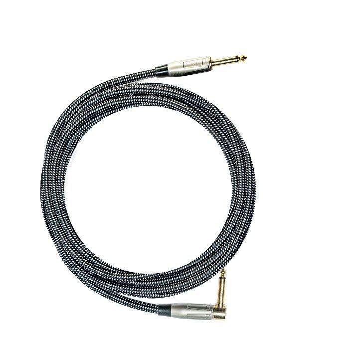 100% OEM Gitarrenkabel Instrument Patch Kabel Tweed Stoff Gerade zum Winkel Verstärkerkabel