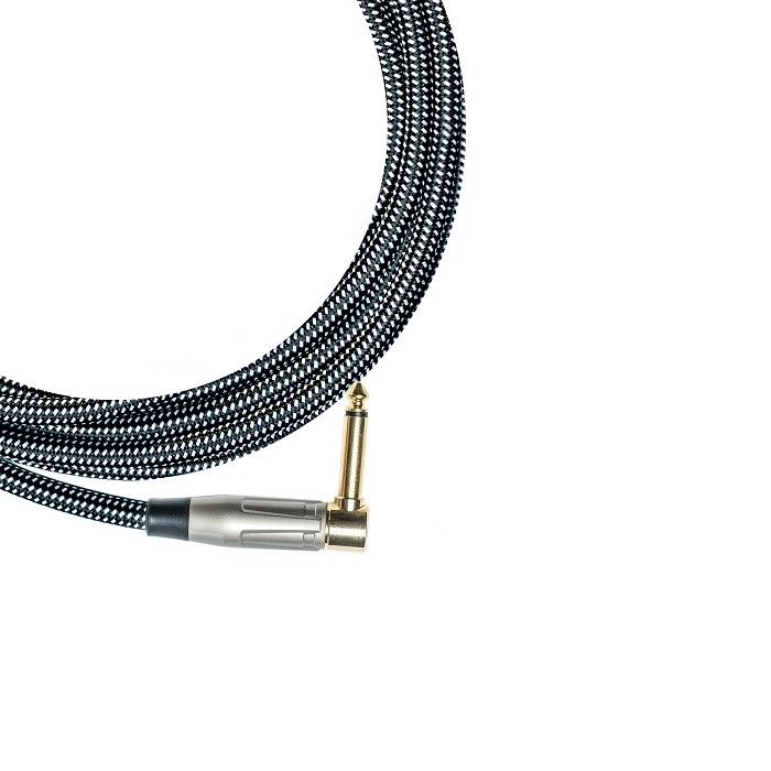 100% OEM Gitarrenkabel Instrument Patch Kabel Tweed Stoff Gerade zum Winkel Verstärkerkabel