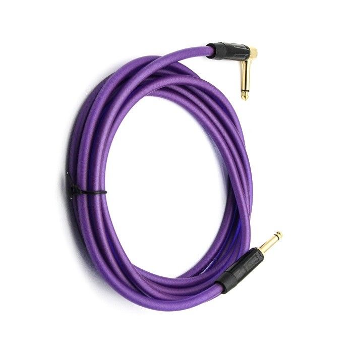 10ft Gitarren-Audio-Kabel für Elektro-Gitarre Gerade zum Winkel Verstärkerkabel Gitarrenkabel