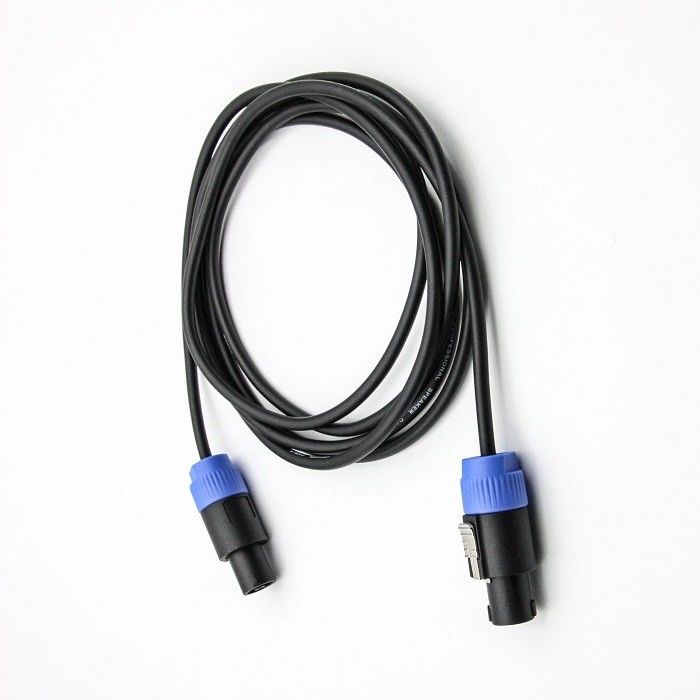 12 AWG Rein Kupfer Speakon Connector Verkabelung 2.5 SQ Lautsprecher PA Patch Kabel DJ Drähte für Verstärker 10,1mm
