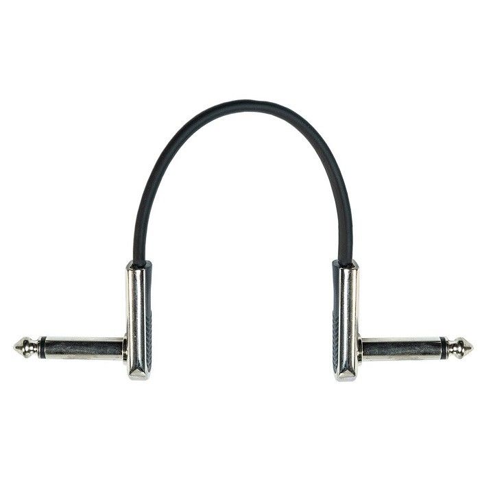 6.35mm Richter Nickel-Effekt Pedal führt Instrumentkabel 2 Stück Pack Bass Patch Kabel