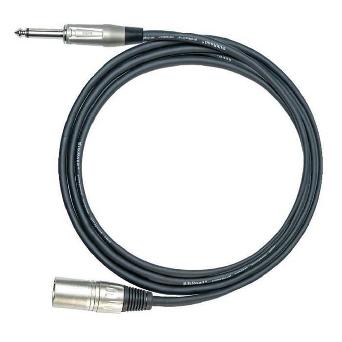 1/4-Zoll-Kondensator-Mikrofon-Xlr-Kabel 10 Fuß 3-Pin-Farb-Xlr-Kabel XLR bis 6,35 mm AWG22