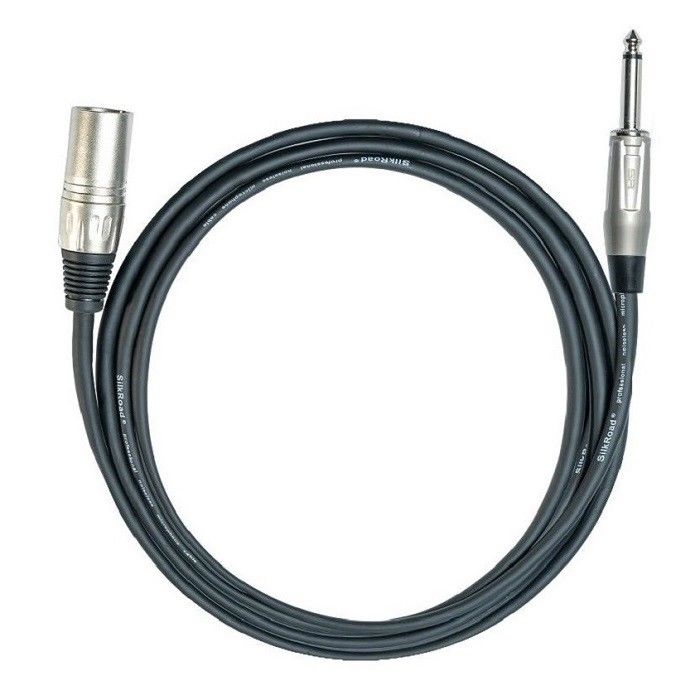 Awg22 XLR Mikrofonkabel 6,35 mm 10 ft XLR Kabel XLR bis 1/4 