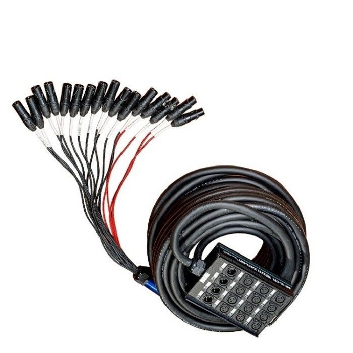 100ft 24 Kanal Audio Schlange Kabel XLR Send Board Schlange Kabel XLR Splitter Kabel