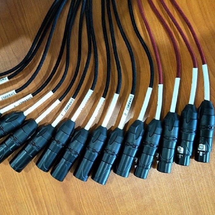 100ft 24 Kanal Audio Schlange Kabel XLR Send Board Schlange Kabel XLR Splitter Kabel