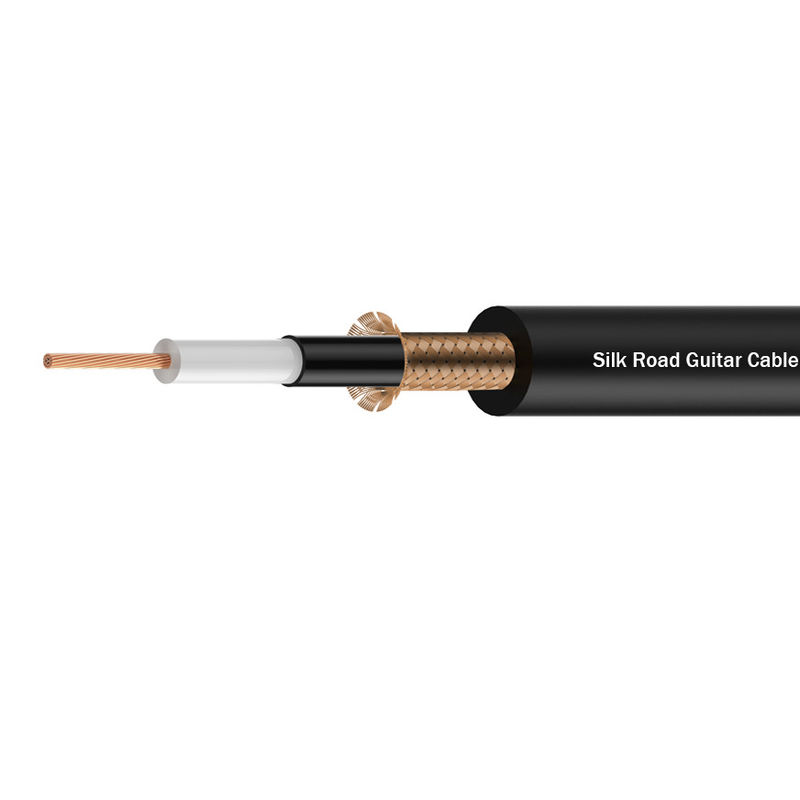 Geradwinkliges Gitarren-Audio-Kabel Verstärkerkabel für Bass Elektrogitarrenkabel 1/4 Zoll