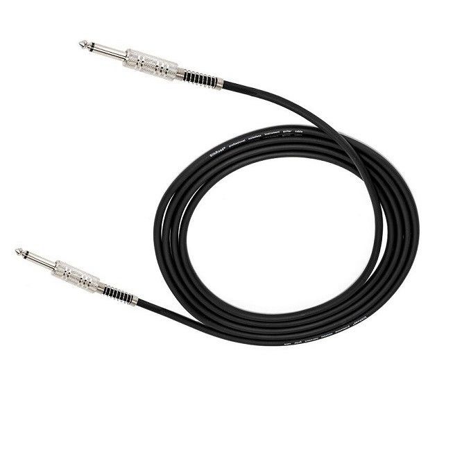 5.5mm Gitarren-Audio-Kabel Instrument Draht Kabel Verstärker Schnur für Bassgitarre 1/4 Zoll gerade
