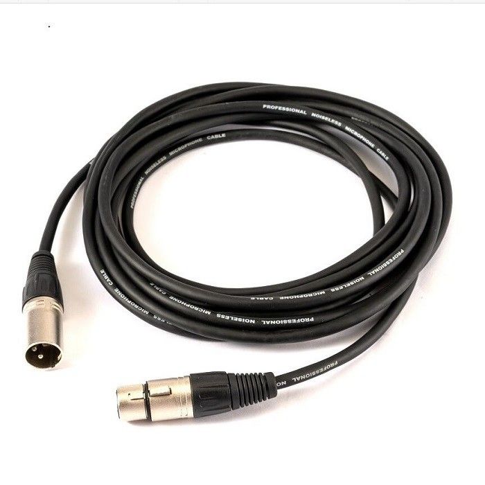 10 Fuß XLR Männlich zu weiblich Mikrofonkabel Mikrofonkabel für Mixer